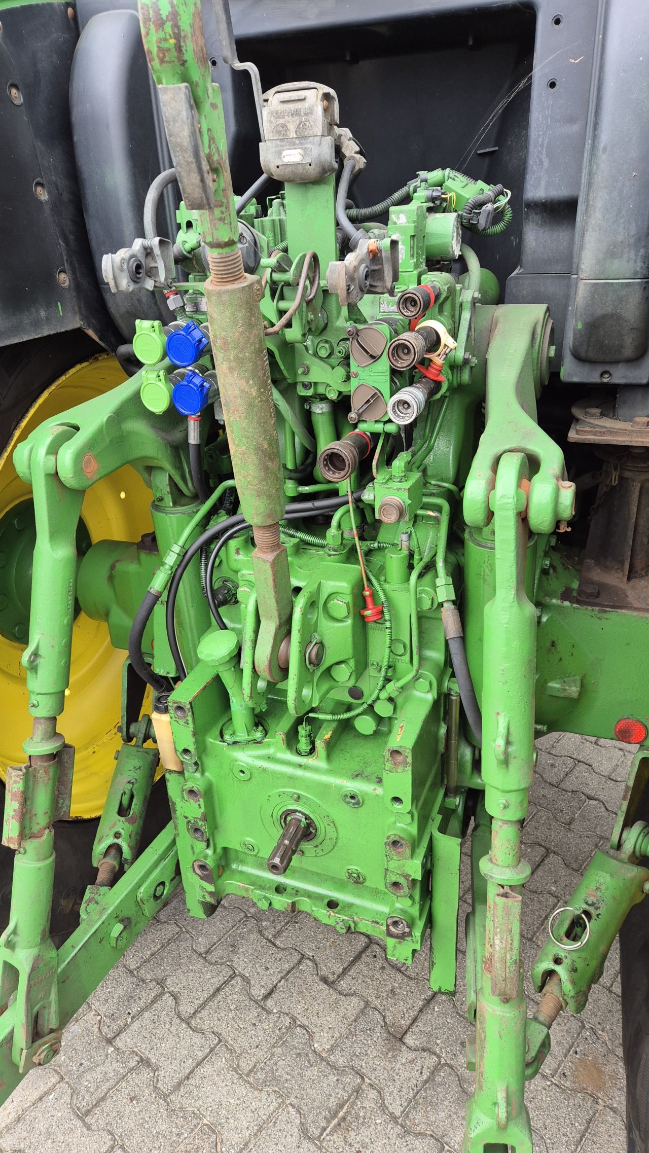 JOHN DEERE 6170R AP 50Kmh. Lucht, Fronthef, TLS
