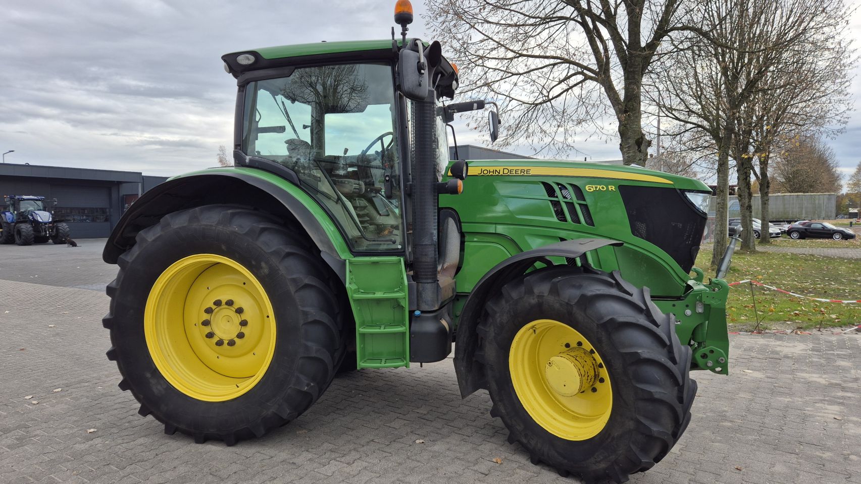 JOHN DEERE 6170R AP 50Kmh. Lucht, Fronthef, TLS