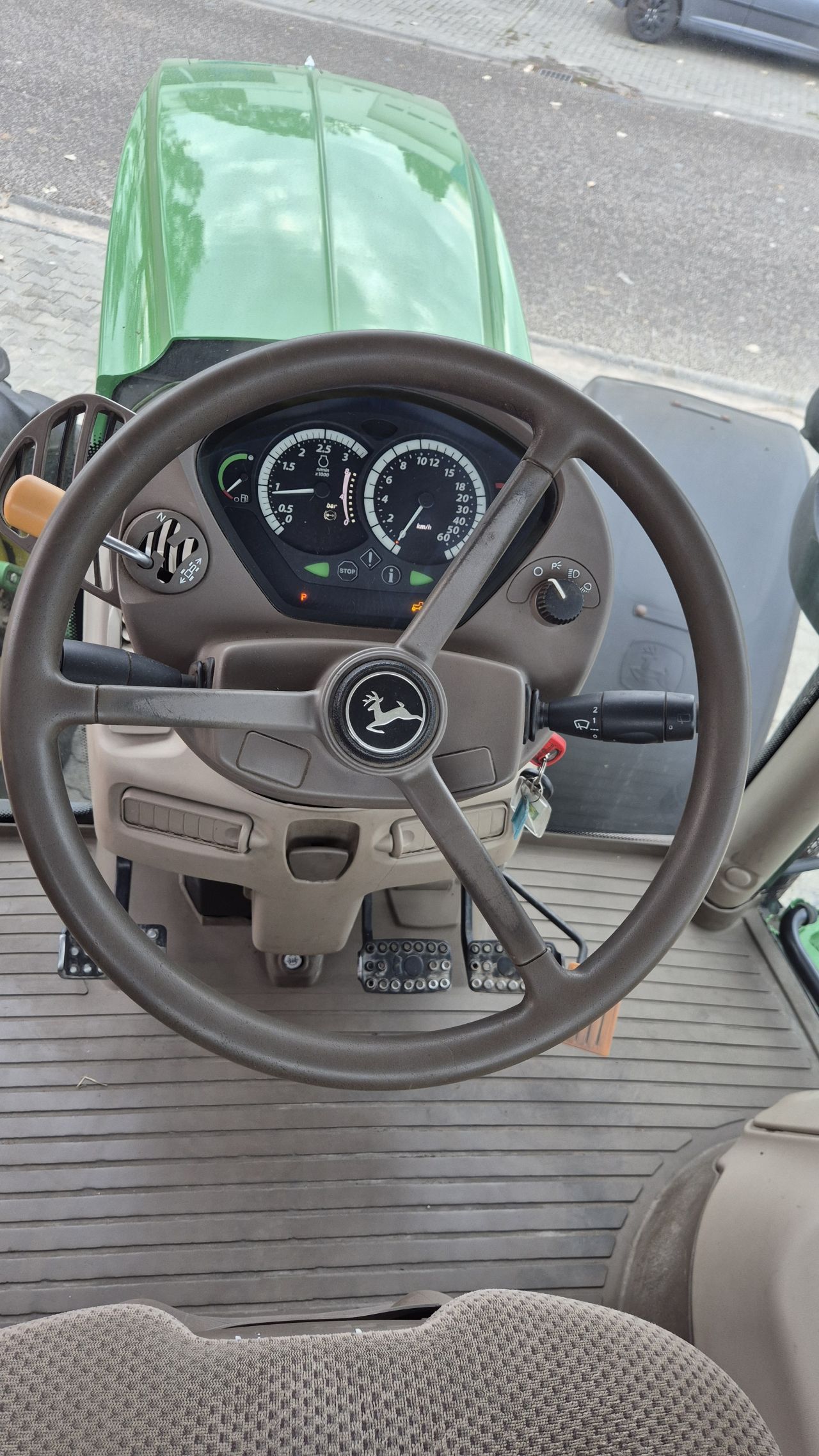 JOHN DEERE 6170R AP 50Kmh. Lucht, Fronthef, TLS