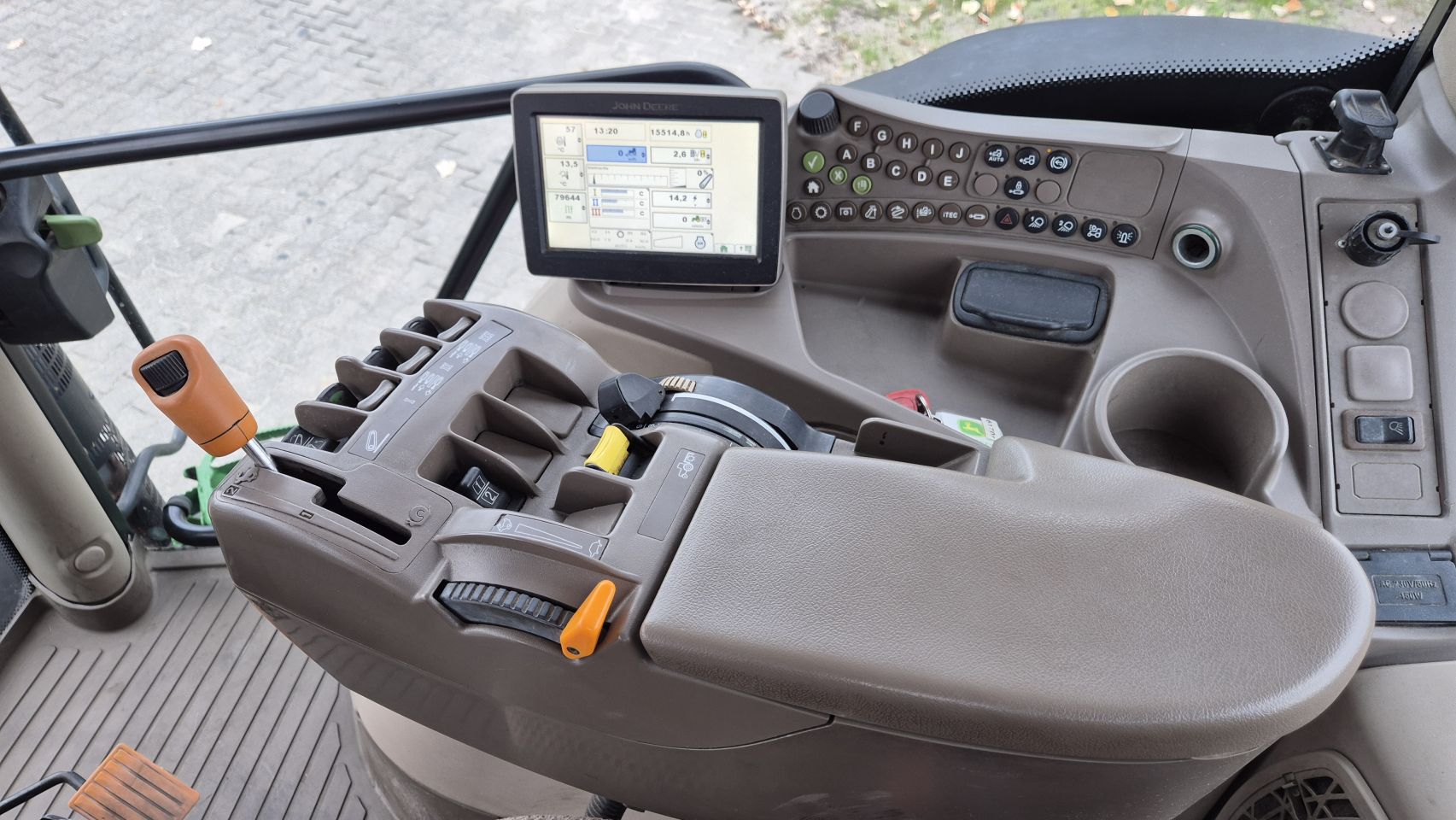 JOHN DEERE 6170R AP 50Kmh. Lucht, Fronthef, TLS