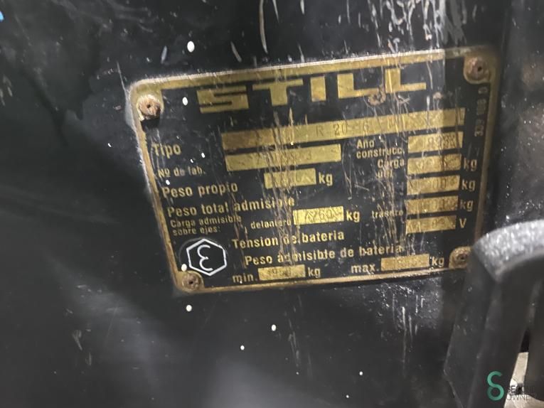 Forklifts Electric Still R20-16 1993