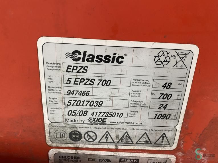 Heftrucks Elektrisch Linde E16P 1998