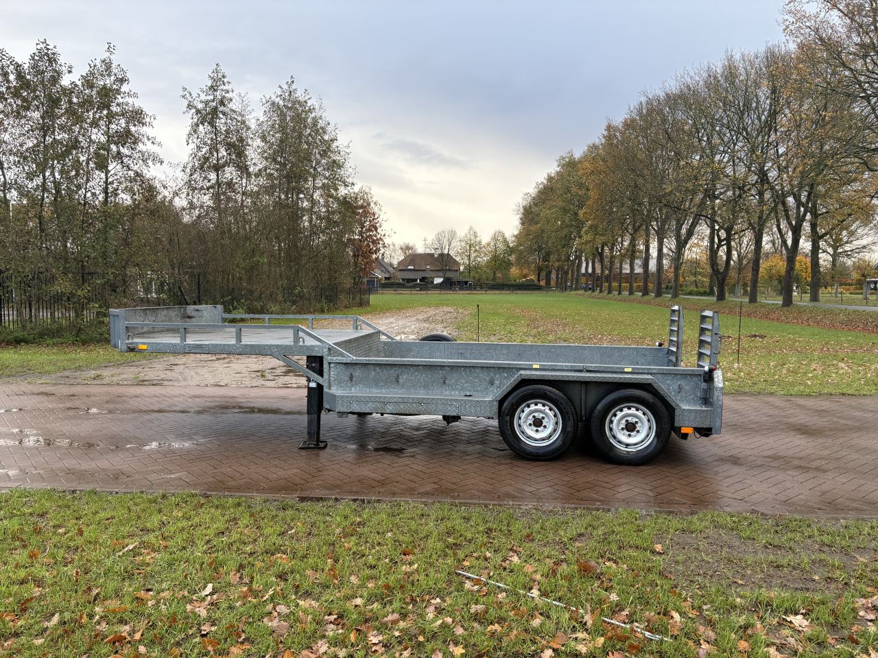 Be oplegger kuip dieplader Veldhuizen 6 TON