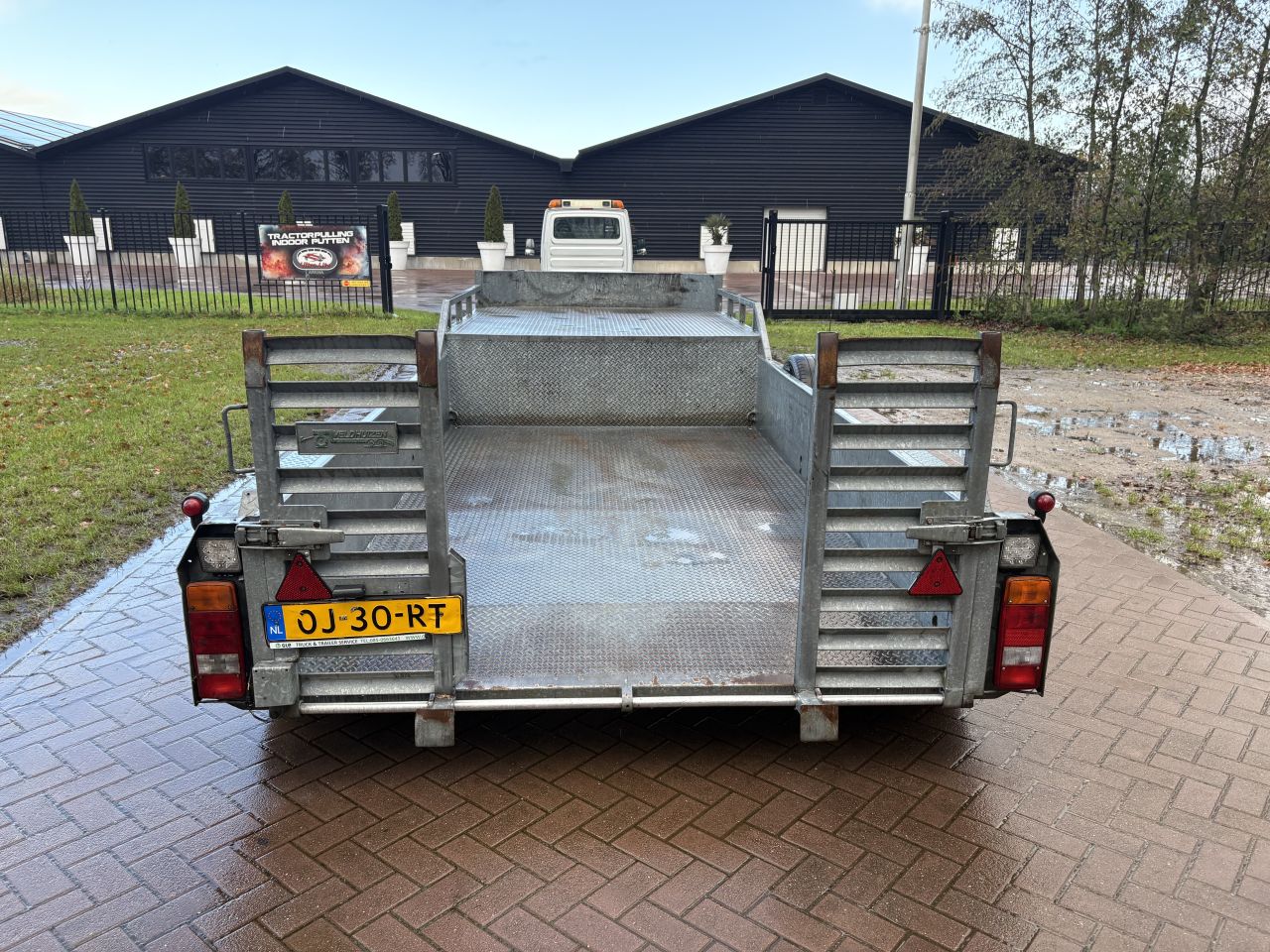 Be oplegger kuip dieplader Veldhuizen 6 TON