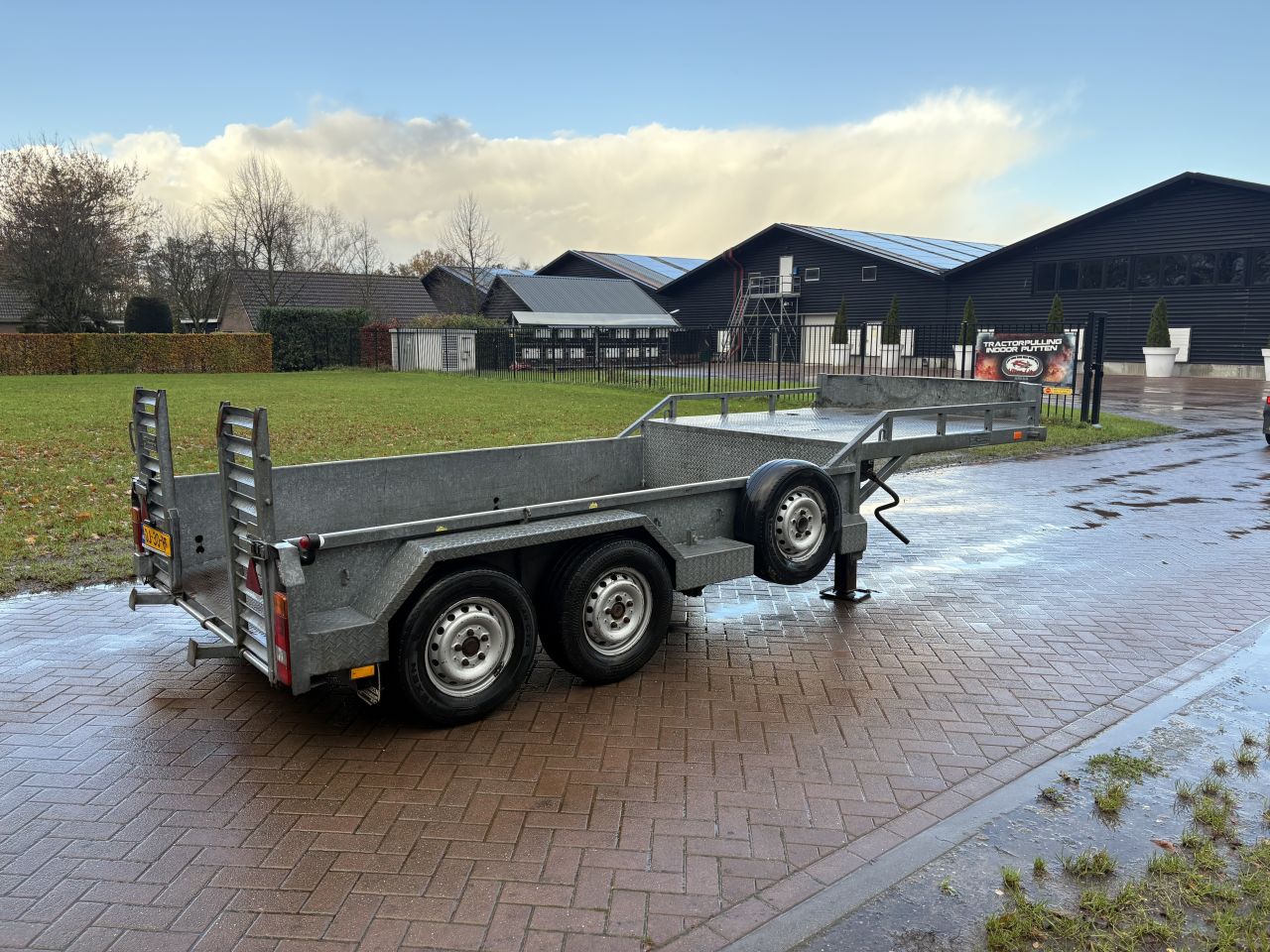 Be oplegger kuip dieplader Veldhuizen 6 TON