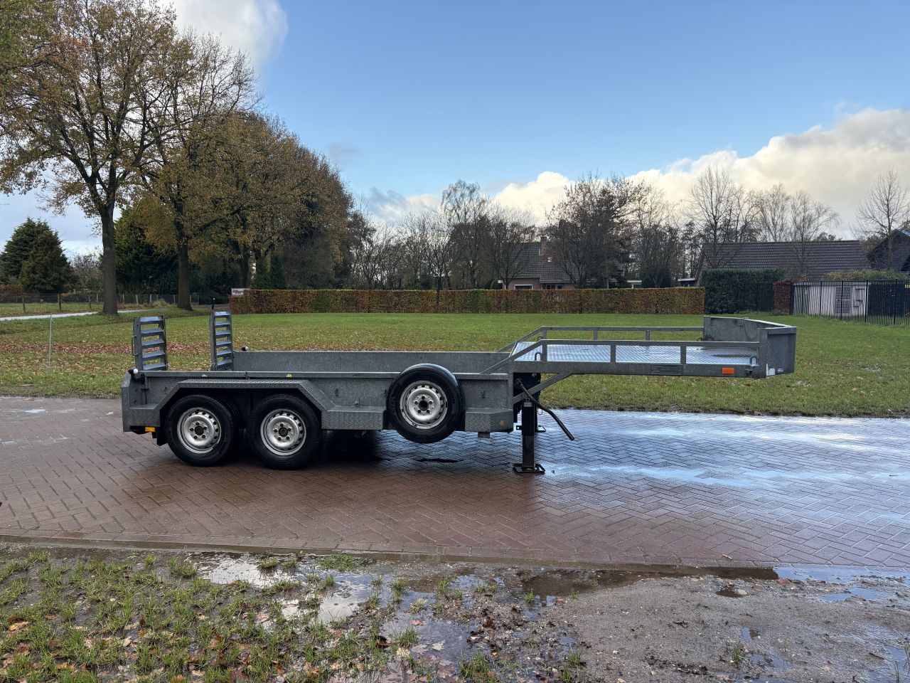 Be oplegger kuip dieplader Veldhuizen 6 TON