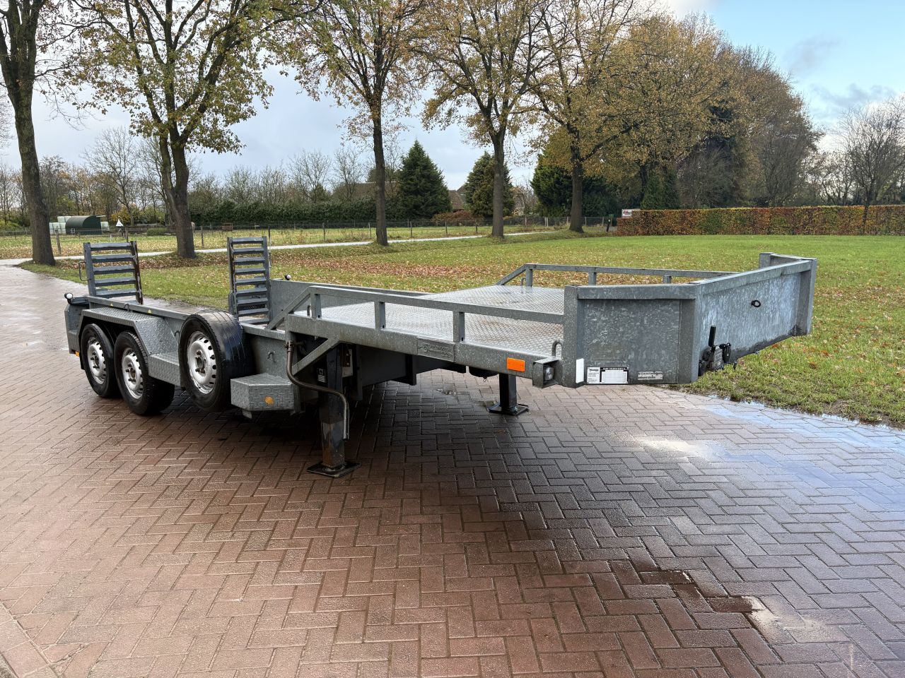 Be oplegger kuip dieplader Veldhuizen 6 TON