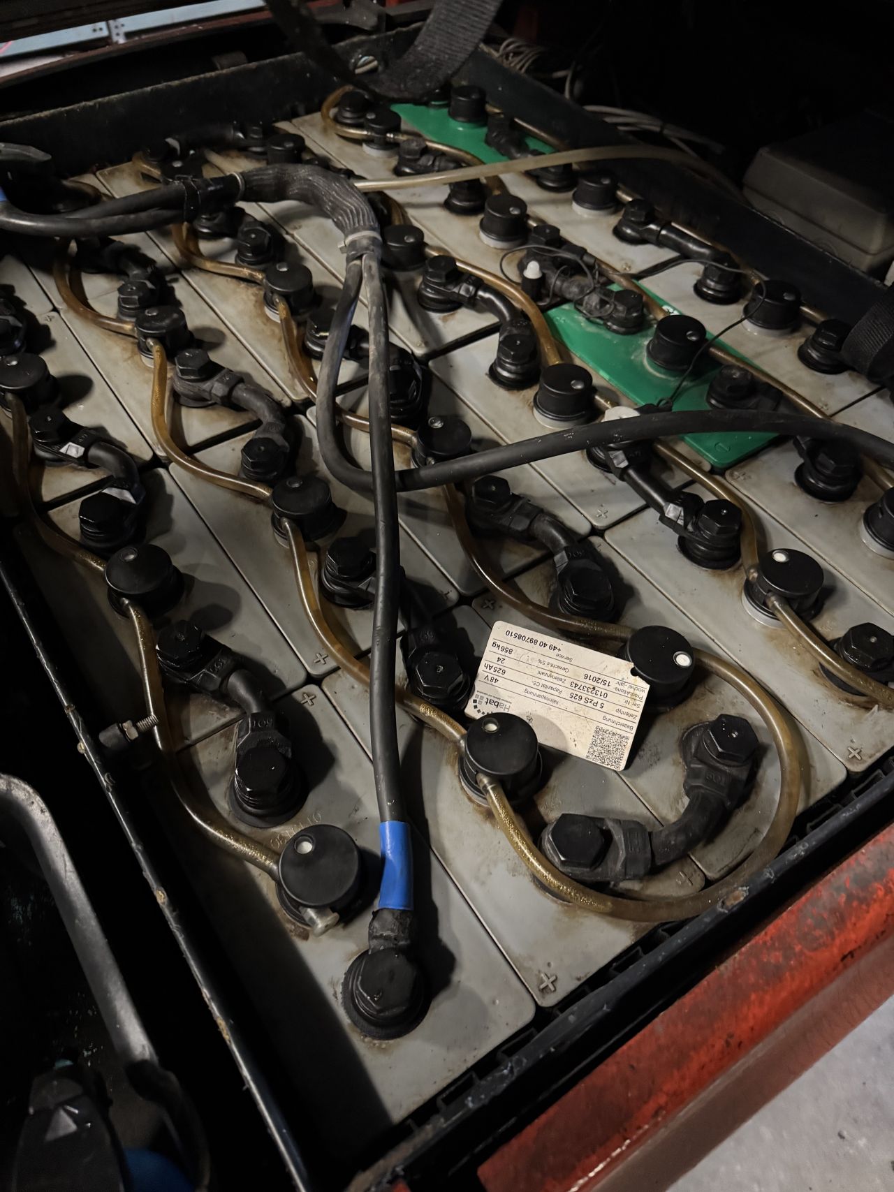 Linde E16-01 (2011) vorkenversteller freelift