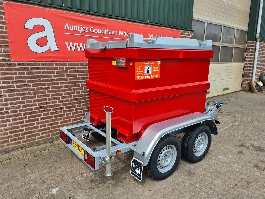 Tankwagen snelverkeer tandemas - Nieuw