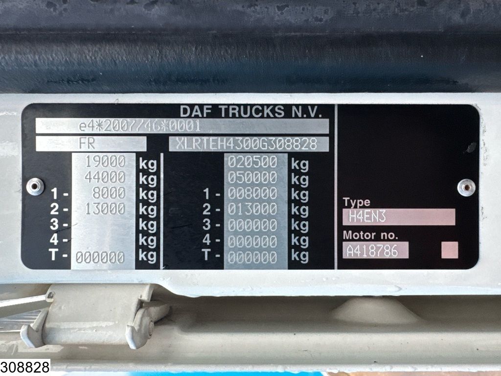 DAF XF 480 EURO 6, ACC