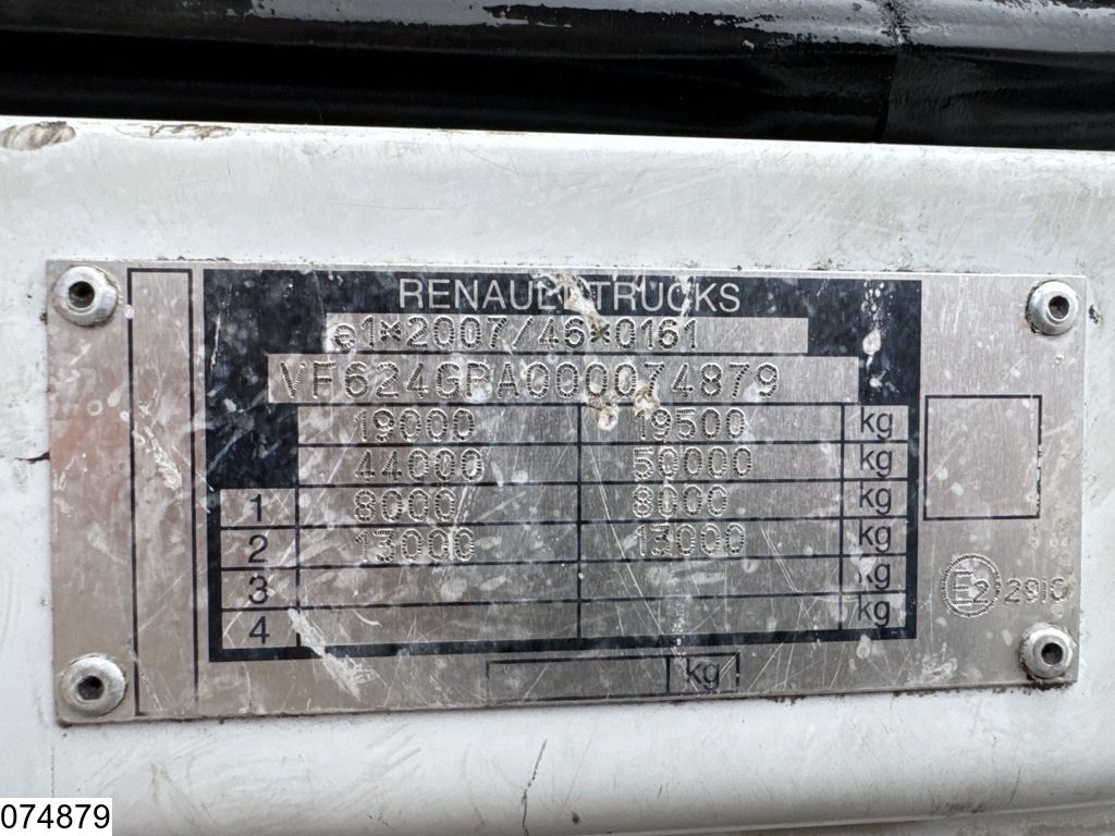 Renault Premium 460 Dxi EURO 6, Blower, Compressor