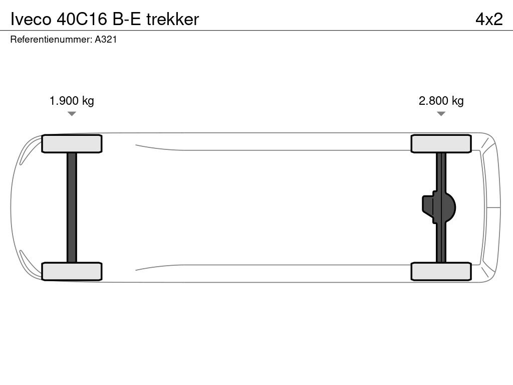 Iveco 40C16 B-E trekker