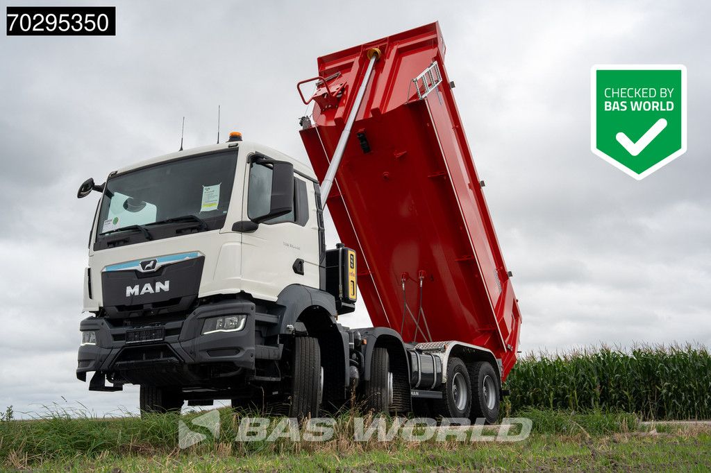 MAN TGS TGS 35.440 8X4 18M3 Steel Tipper Hardox Steel Suspension Euro 6