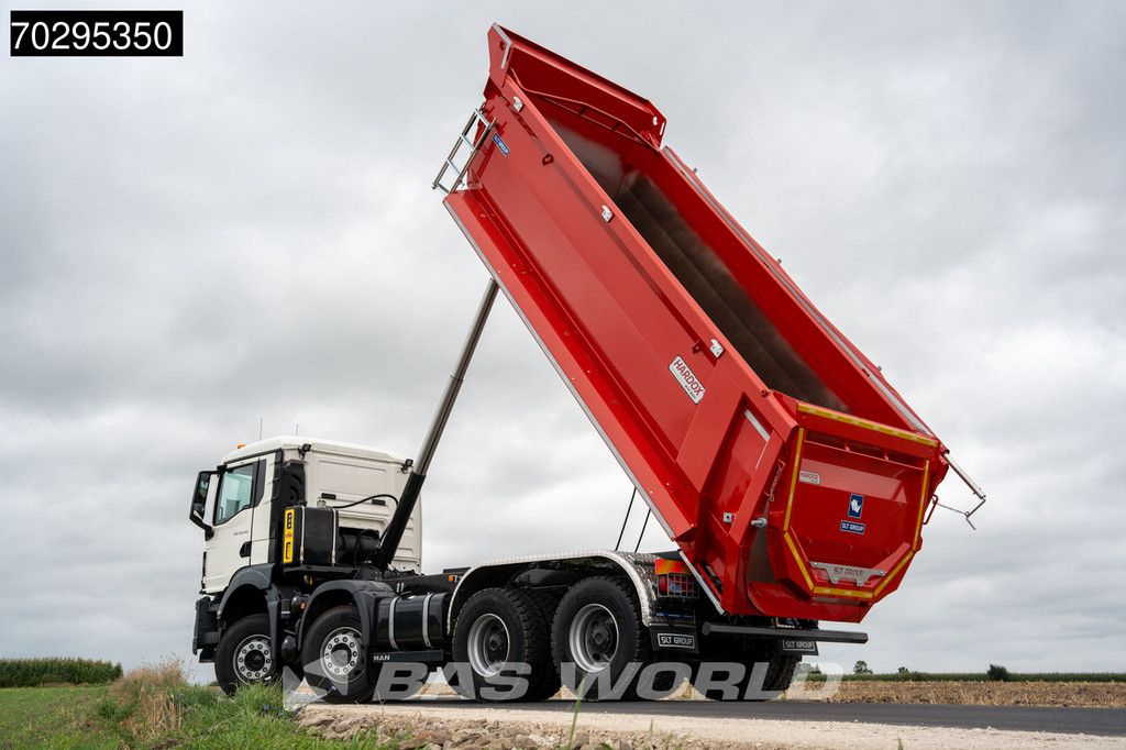 MAN TGS TGS 35.440 8X4 18M3 Steel Tipper Hardox Steel Suspension Euro 6