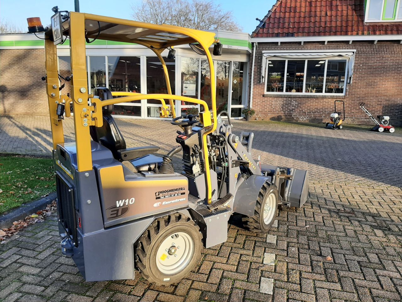 Eurotrac W10 zeer compacte shovel / kniklader - Lease evt.