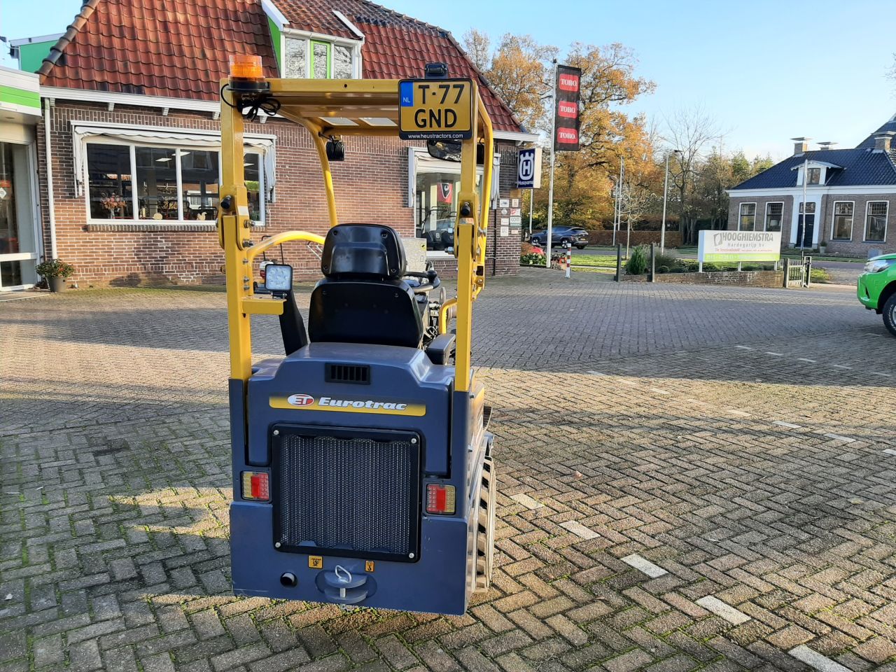 Eurotrac W10 zeer compacte shovel / kniklader - Lease evt.