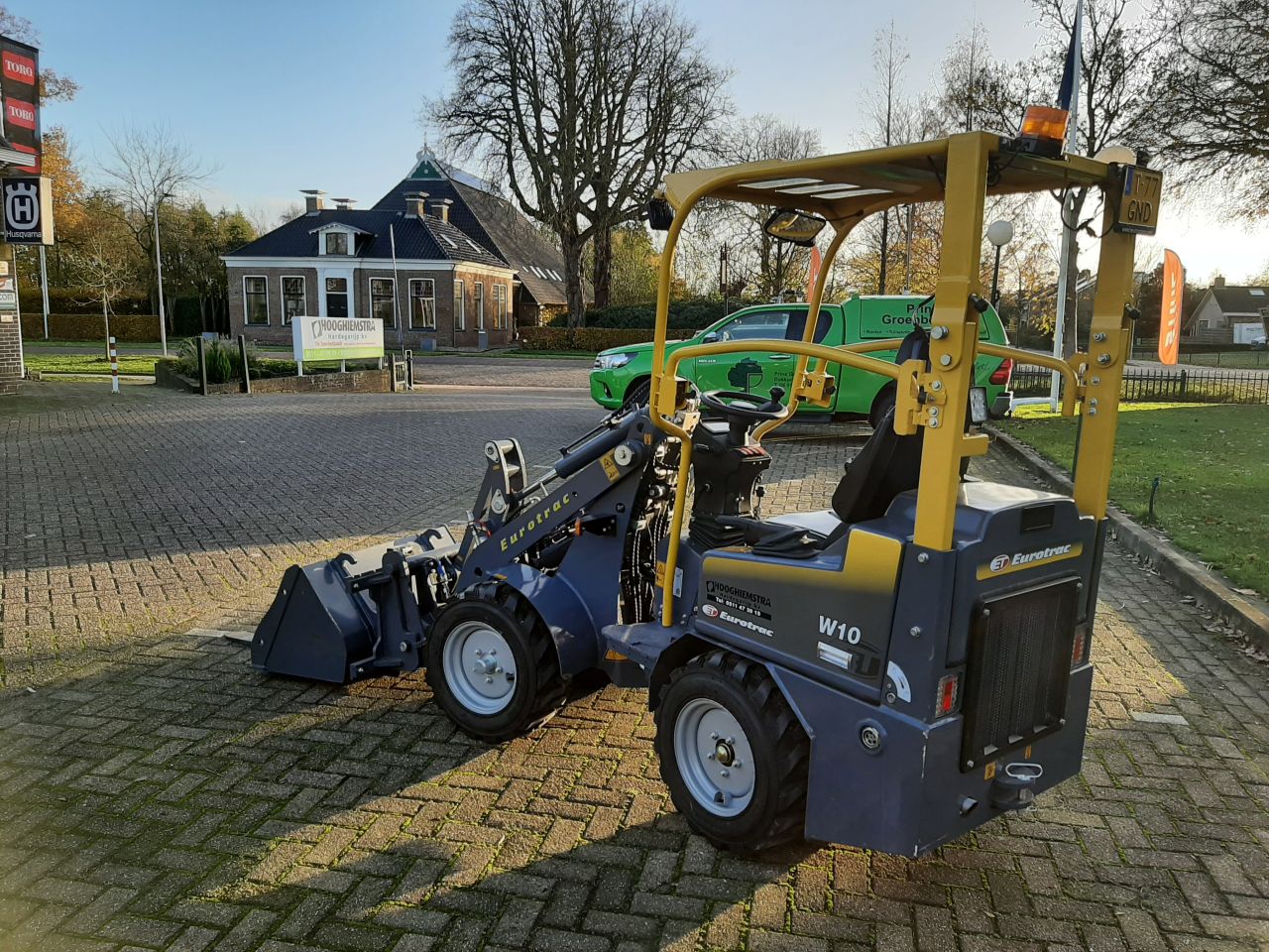 Eurotrac W10 zeer compacte shovel / kniklader - Lease evt.