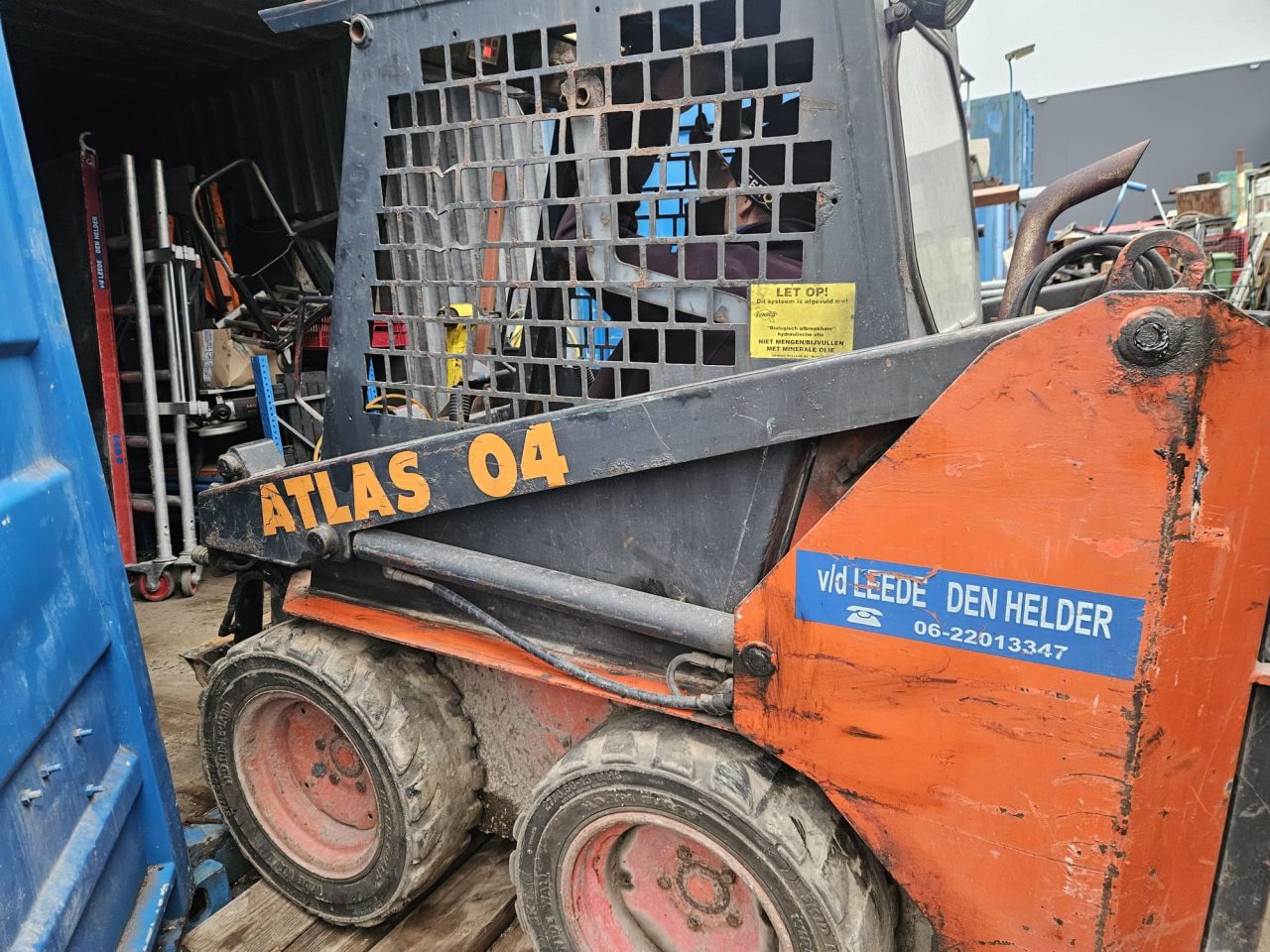 Nissan heftruck en Bobcat