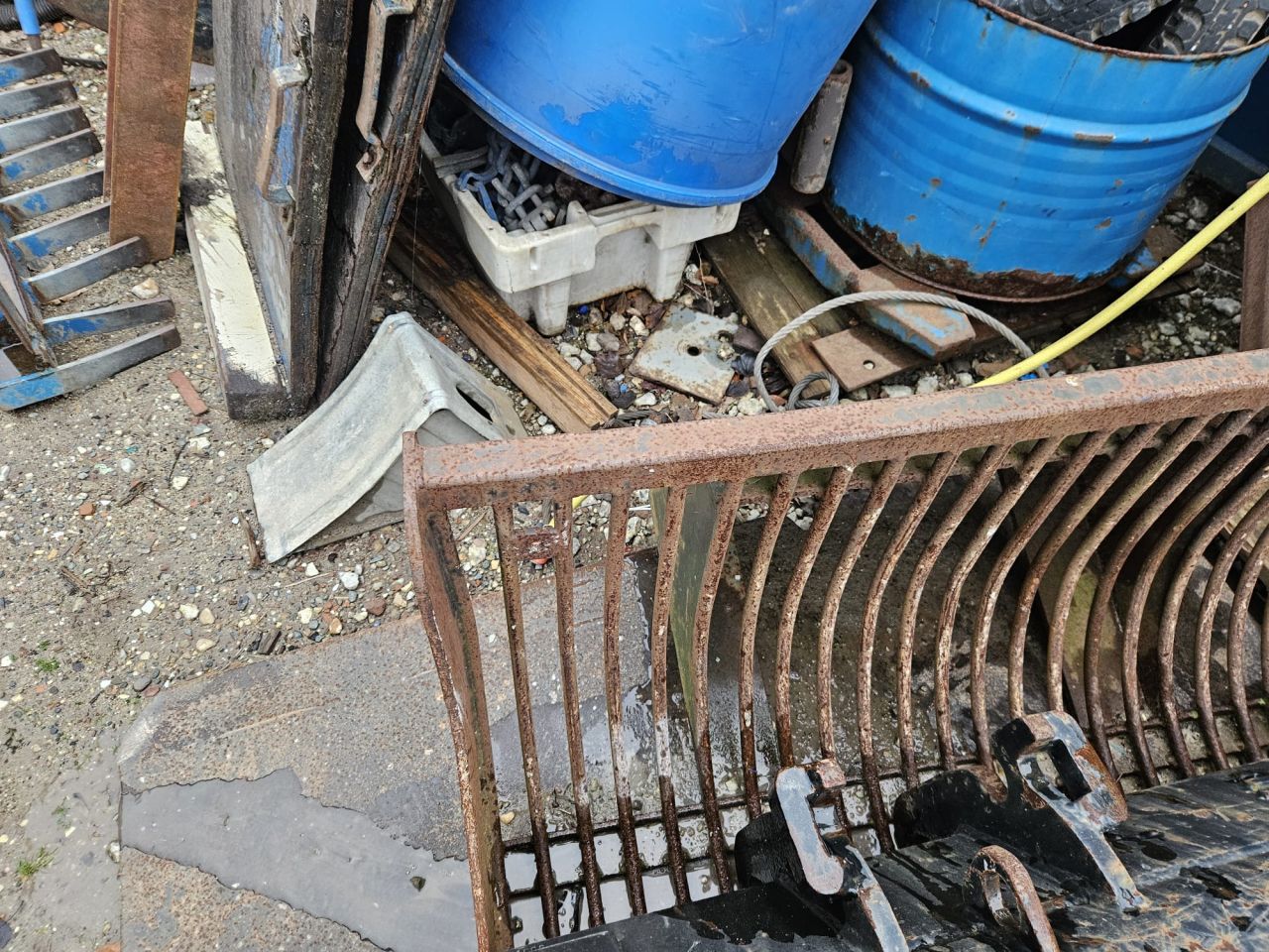 Nissan heftruck en Bobcat