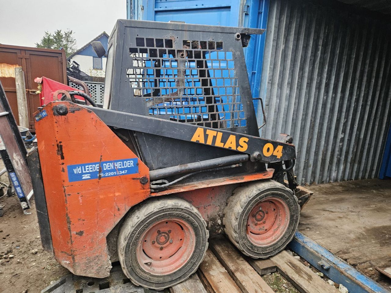Nissan heftruck en Bobcat