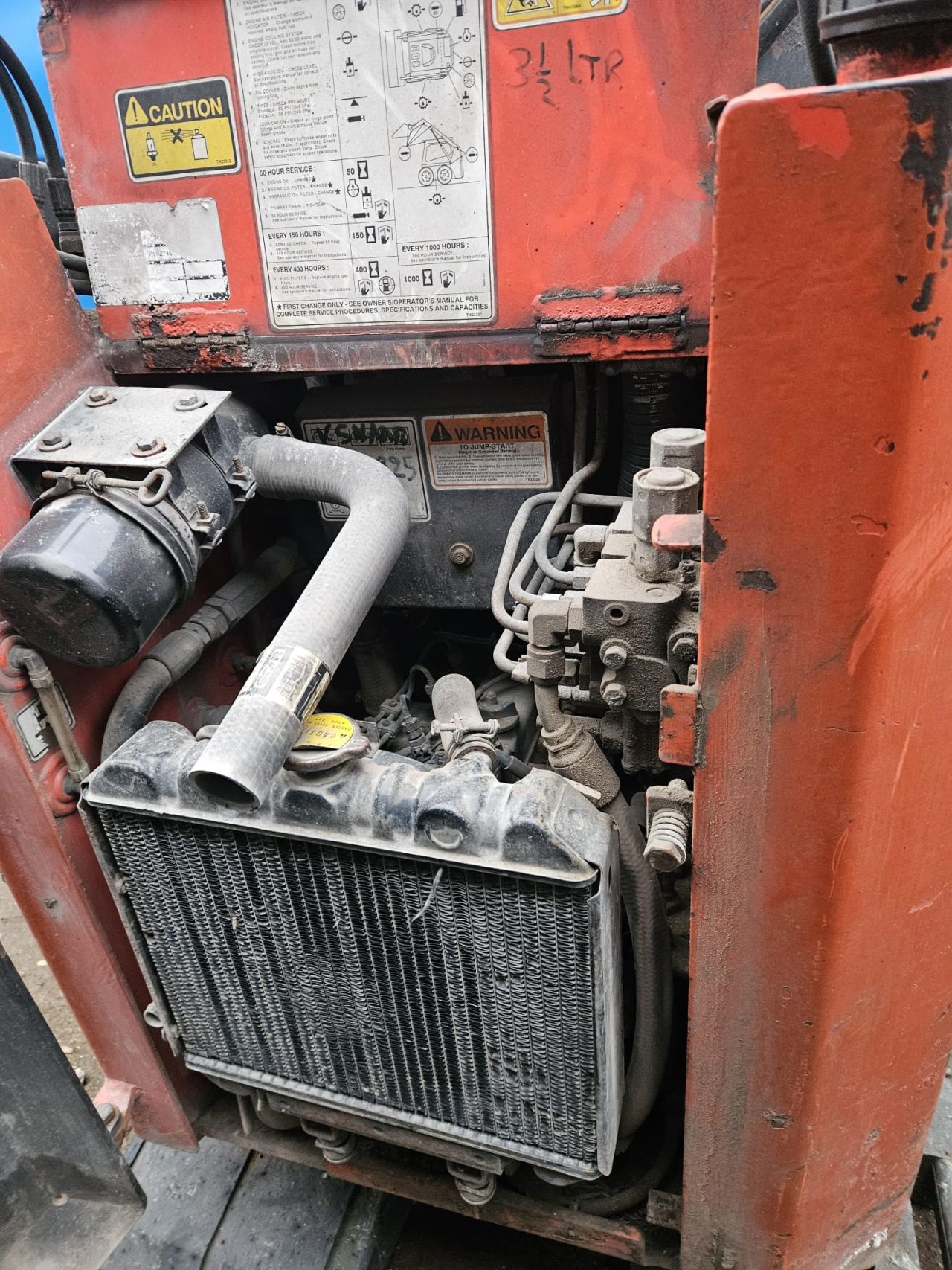 Nissan heftruck en Bobcat