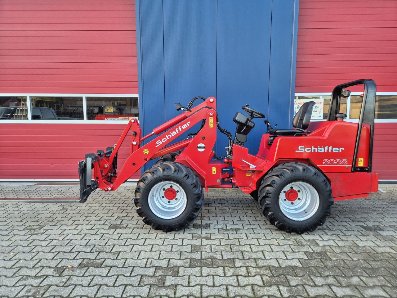 SCHAFFER 3038 SHOVEL 38 PK KUBOTA BOUWJAAR 2007