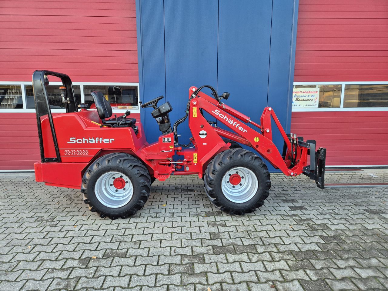 SCHAFFER 3038 SHOVEL 38 PK KUBOTA BOUWJAAR 2007