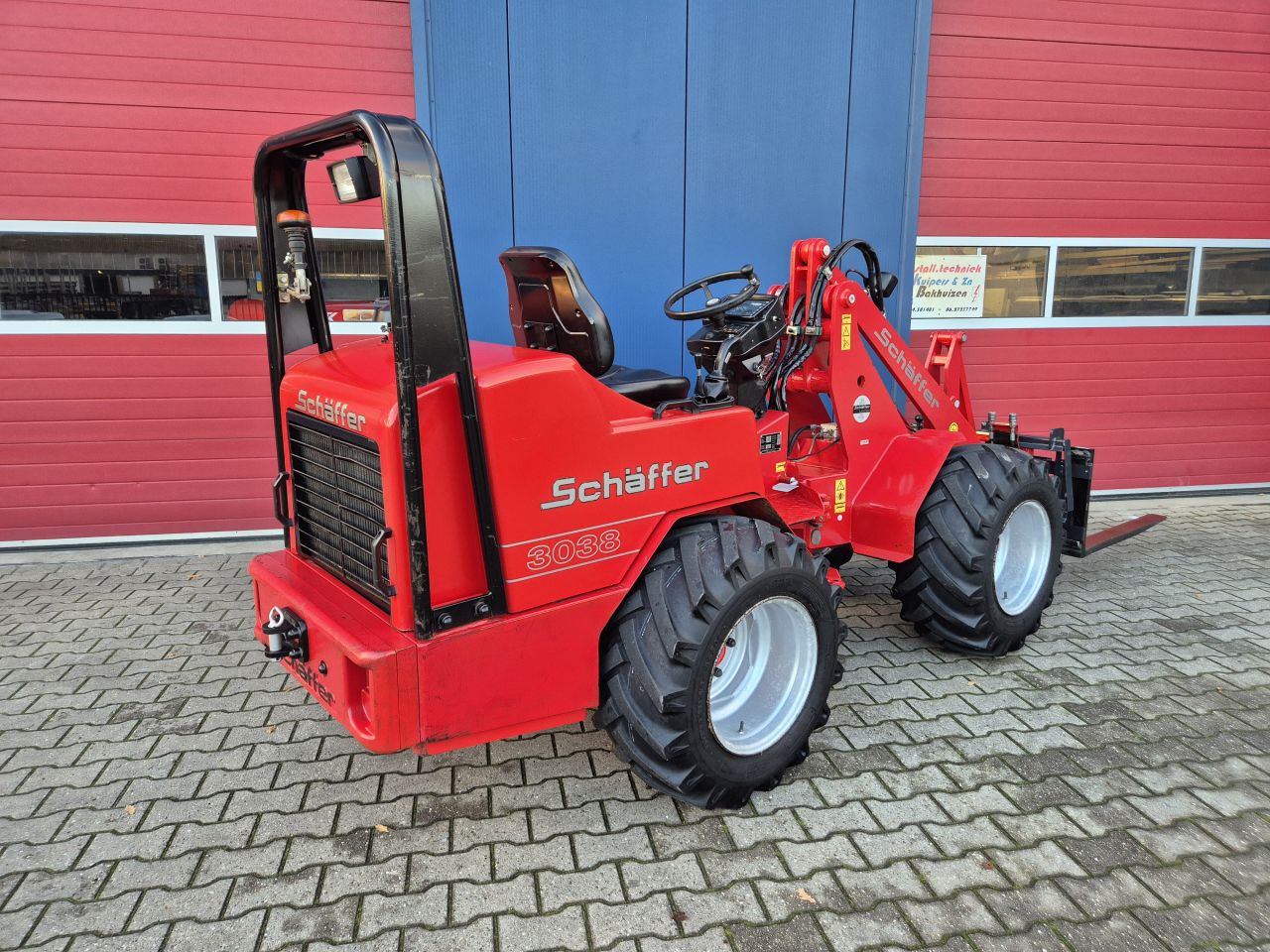SCHAFFER 3038 SHOVEL 38 PK KUBOTA BOUWJAAR 2007