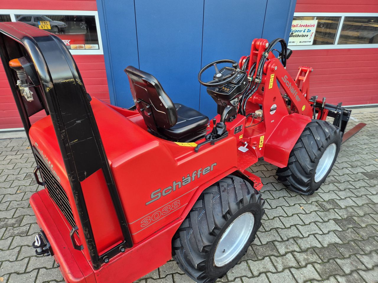 SCHAFFER 3038 SHOVEL 38 PK KUBOTA BOUWJAAR 2007