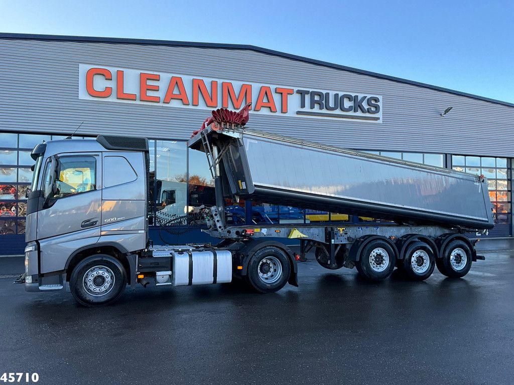 Volvo FH 500 Euro 6 Kiphydrauliek + Schmitz Cargobull 24m³