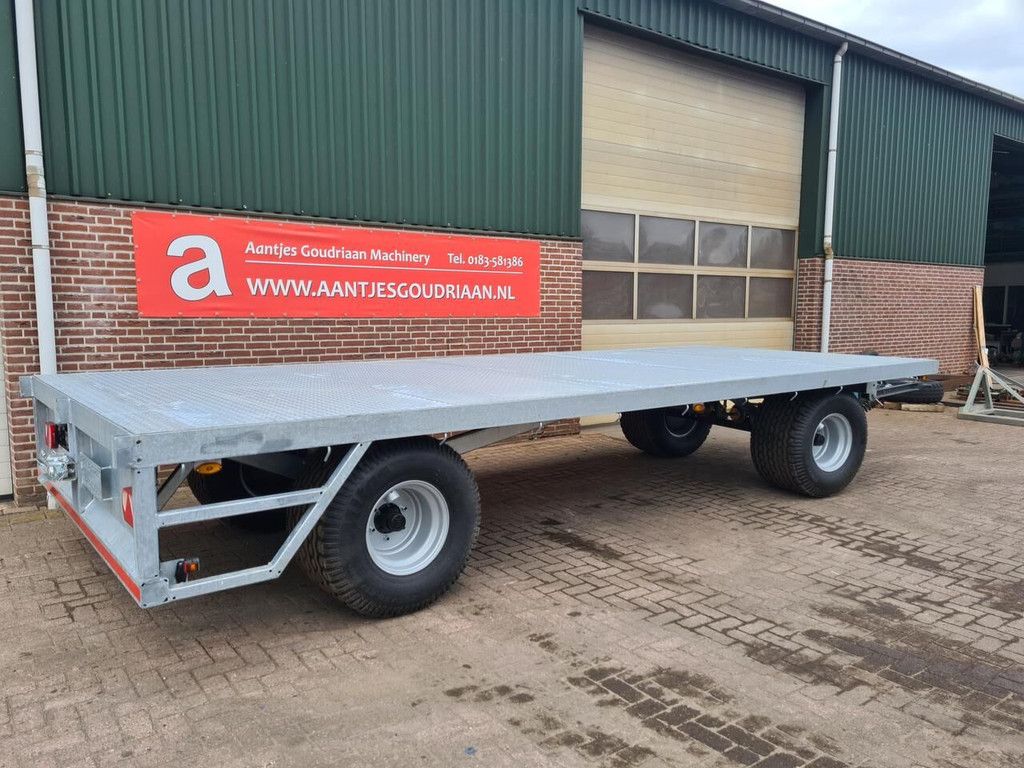 Balenwagen verzinkt - Nieuw platform trailer