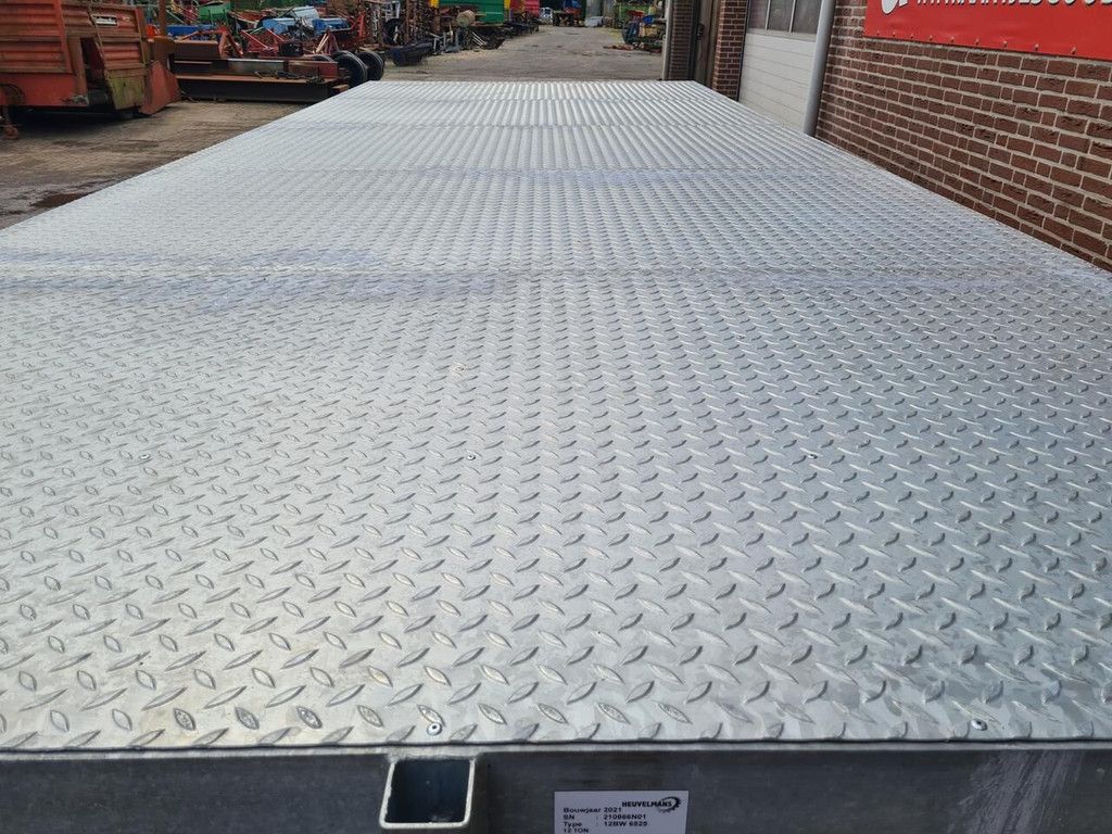 Balenwagen verzinkt - Nieuw platform trailer