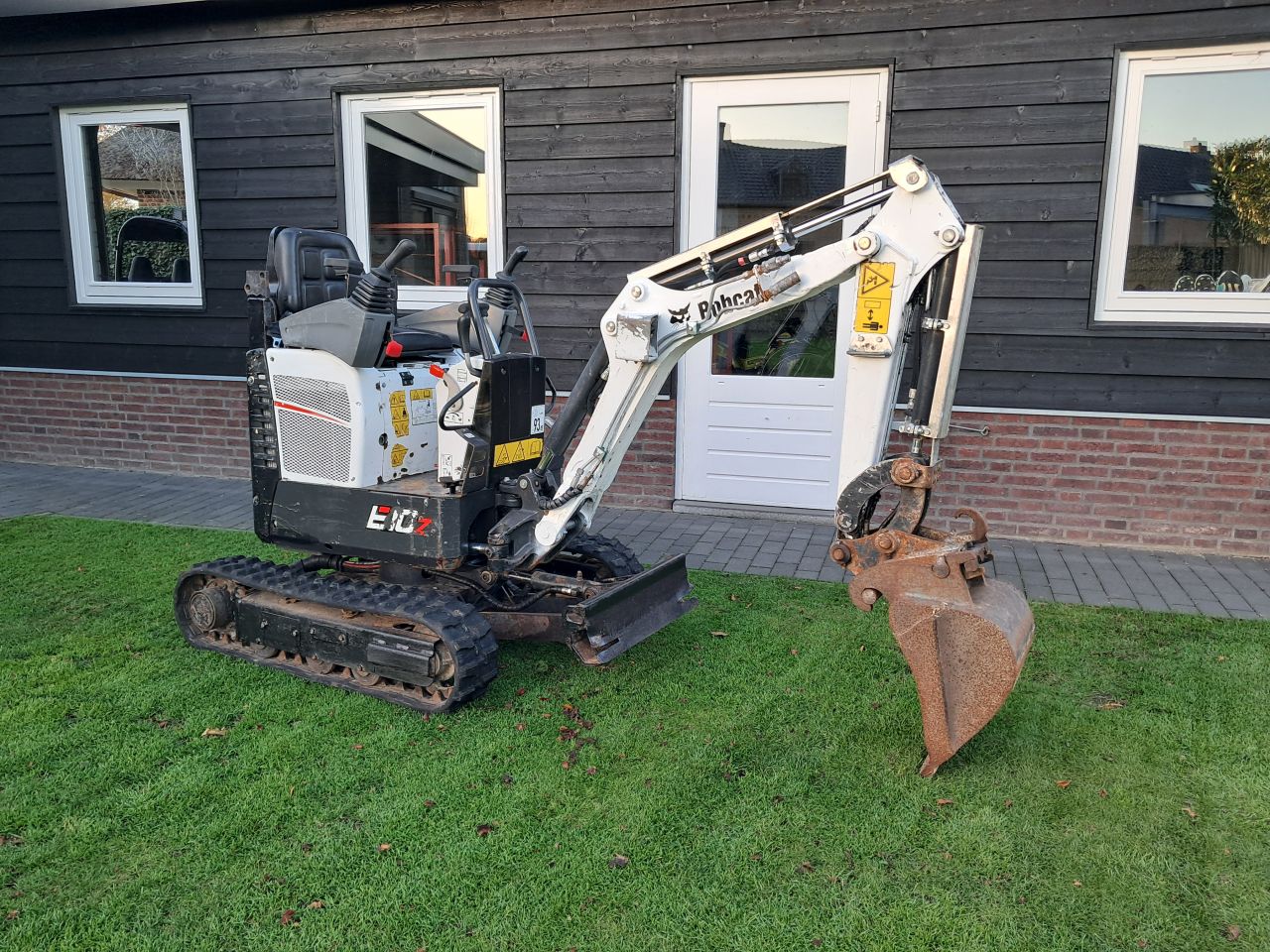 Minigraver Bobcat E10Z ( Bj 2022 ) Sloop-sorteer / Minikraan