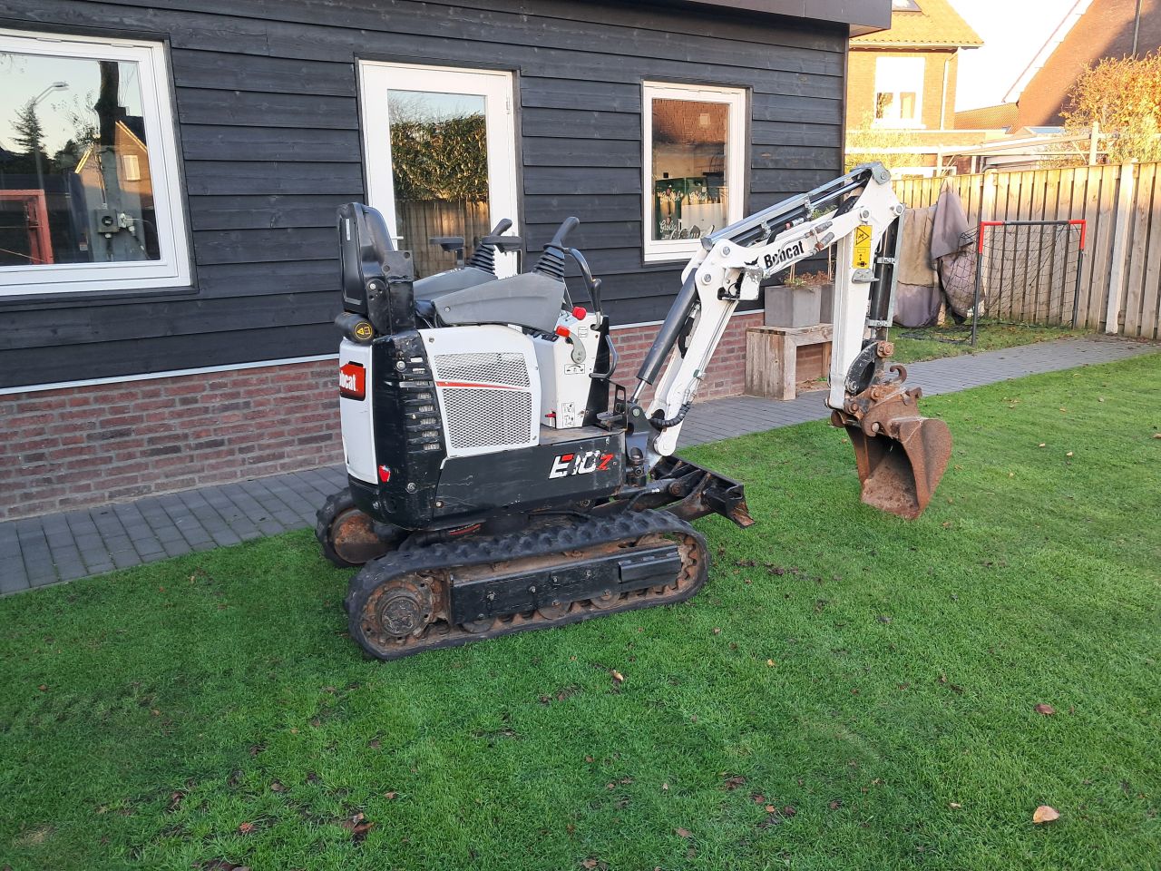 Minigraver Bobcat E10Z ( Bj 2022 ) Sloop-sorteer / Minikraan