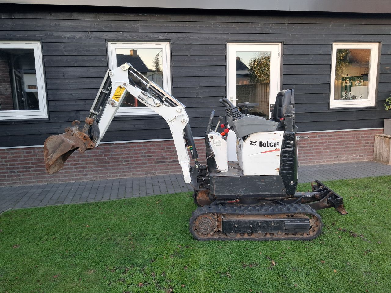 Minigraver Bobcat E10Z ( Bj 2022 ) Sloop-sorteer / Minikraan