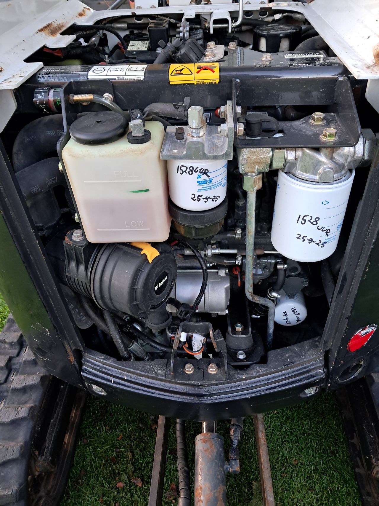 Minigraver Bobcat E10Z ( Bj 2022 ) Sloop-sorteer / Minikraan