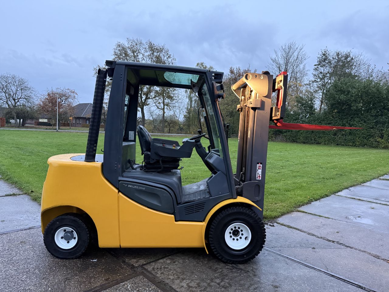 Jungheinrich 3.5 tonner diesel triplex containermast Sideshift