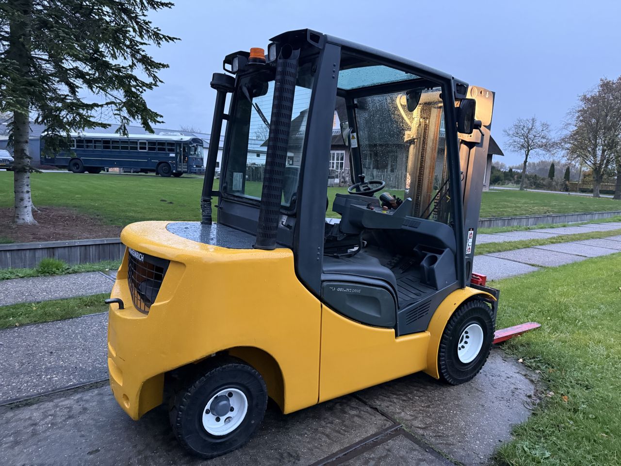 Jungheinrich 3.5 tonner diesel triplex containermast Sideshift