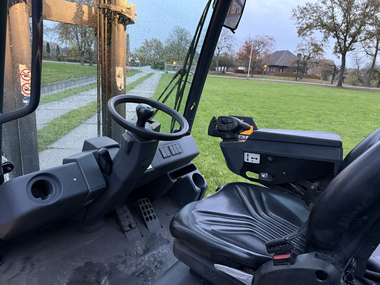 Jungheinrich 3.5 tonner diesel triplex containermast Sideshift