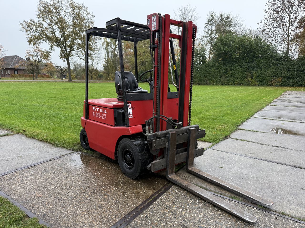 Still 2500KG elektrische heftruck Sideshift 80V