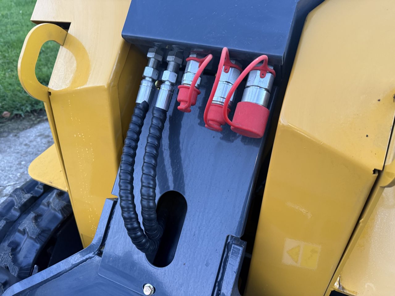 Nieuwe Skidster schranklader op rupsen + extra hydrauliek