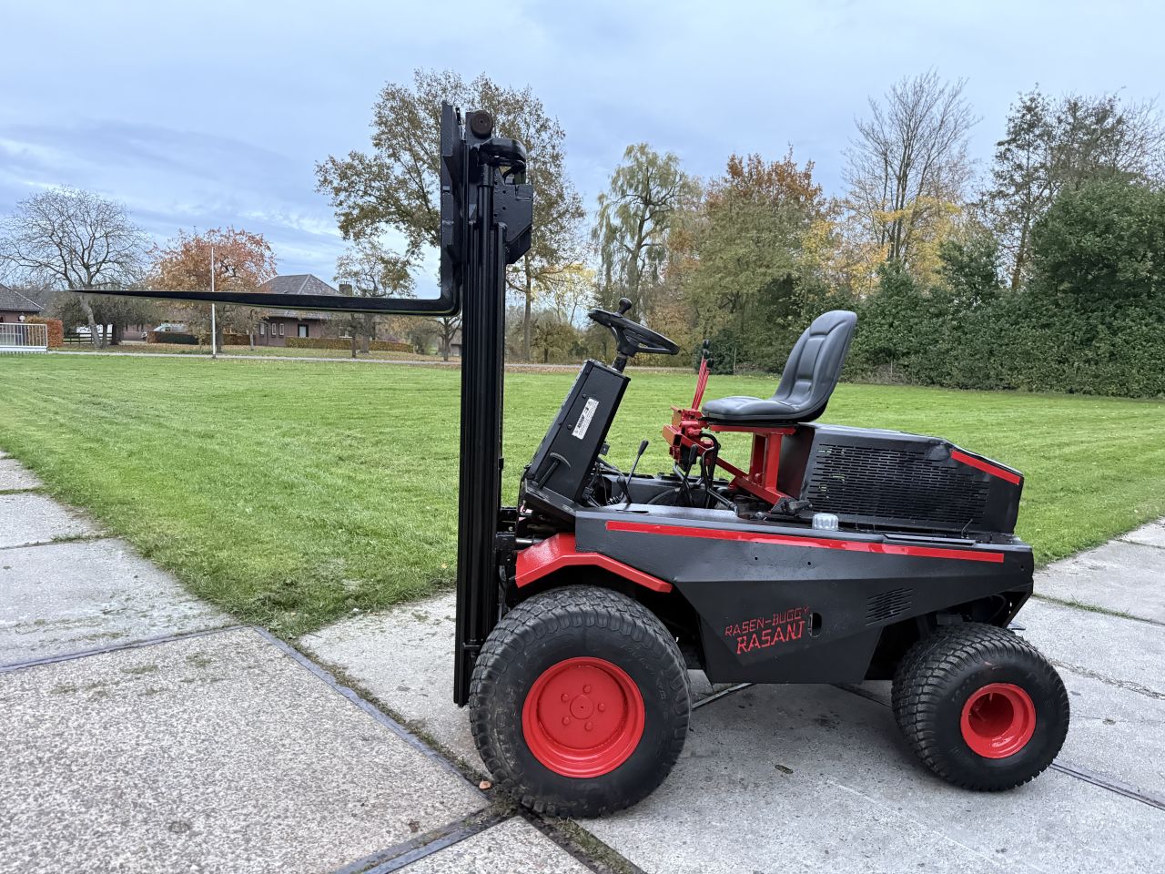 Ruwterrein heftruck | 4x4 | Freelift | Kubota 4 cil diesel