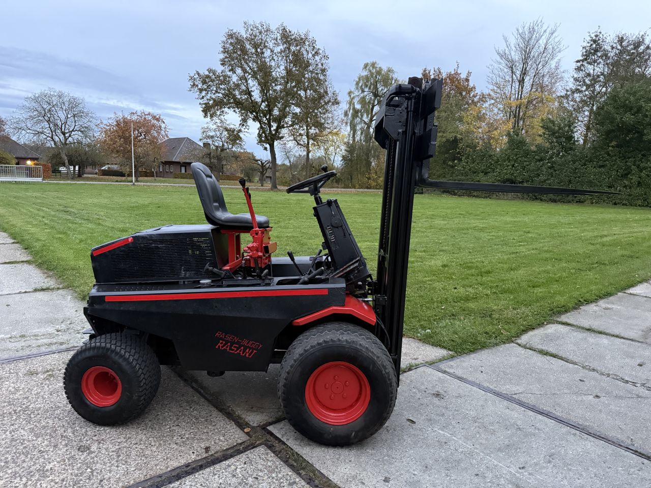 Ruwterrein heftruck | 4x4 | Freelift | Kubota 4 cil diesel