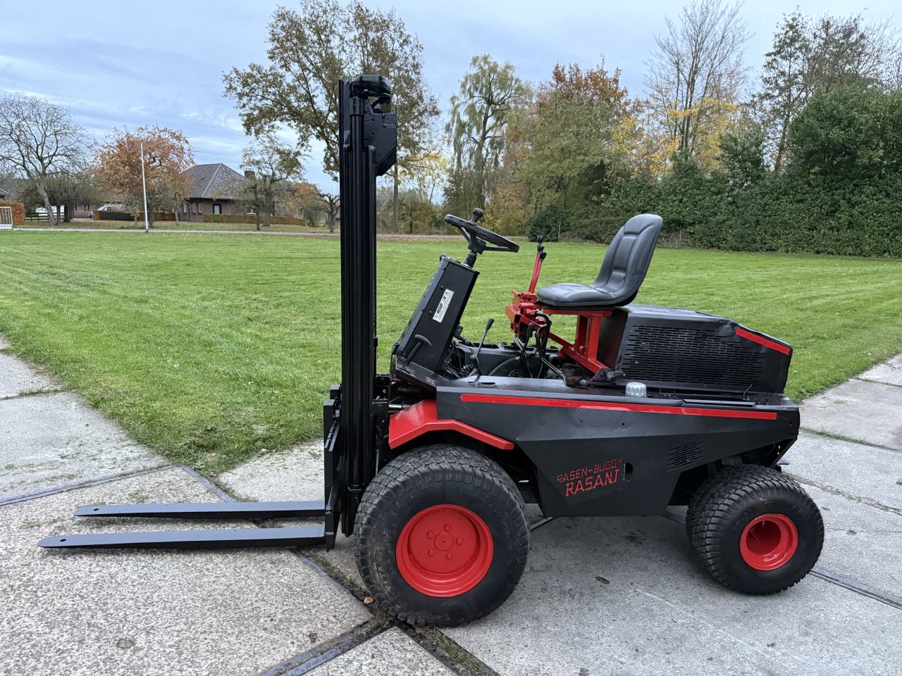 Ruwterrein heftruck | 4x4 | Freelift | Kubota 4 cil diesel