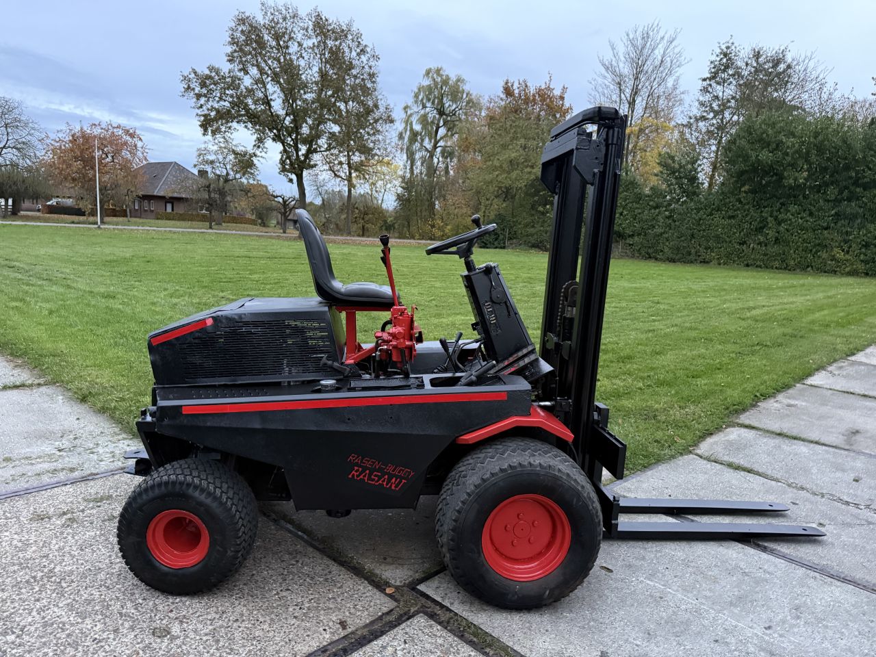 Ruwterrein heftruck | 4x4 | Freelift | Kubota 4 cil diesel