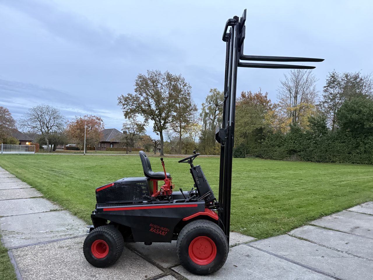 Ruwterrein heftruck | 4x4 | Freelift | Kubota 4 cil diesel