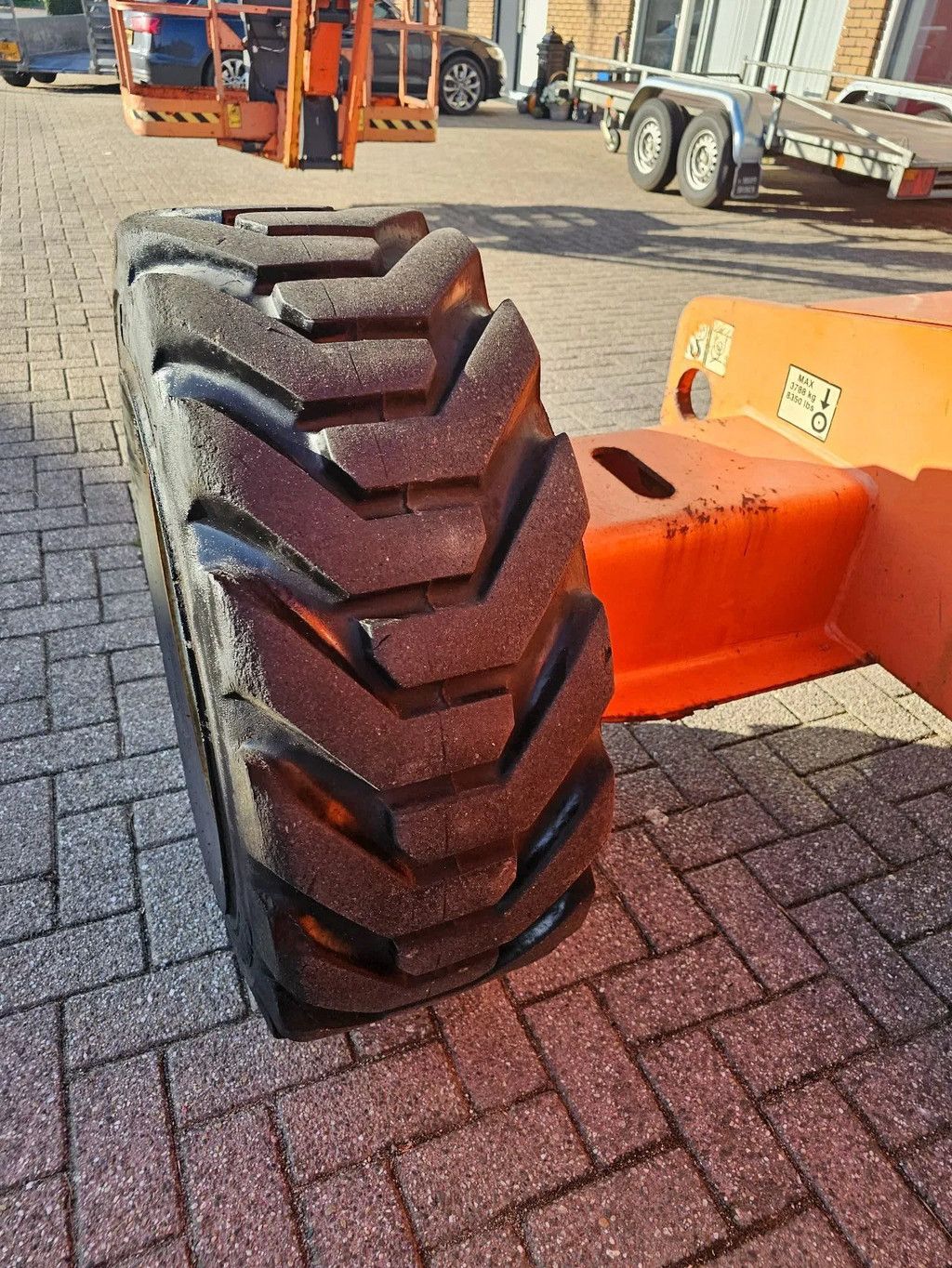JLG 460 sj hoogwerker met jib