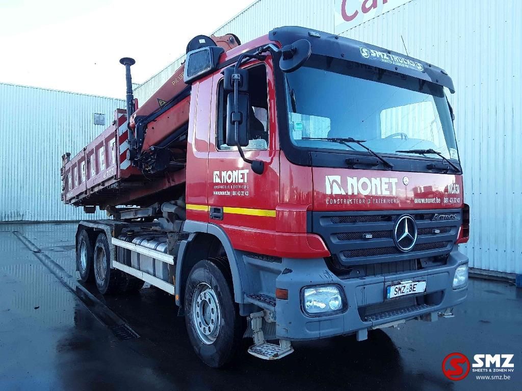 Mercedes Actros 3341 Pk13001k lamew steel top box/crane