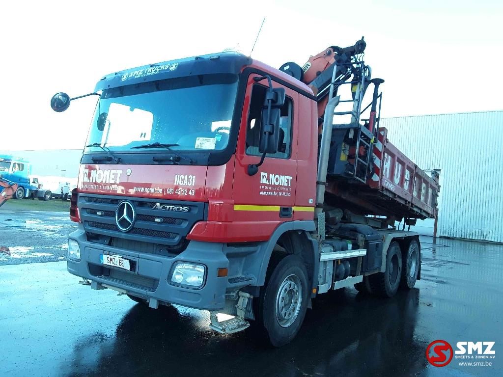 Mercedes Actros 3341 Pk13001k lamew steel top box/crane