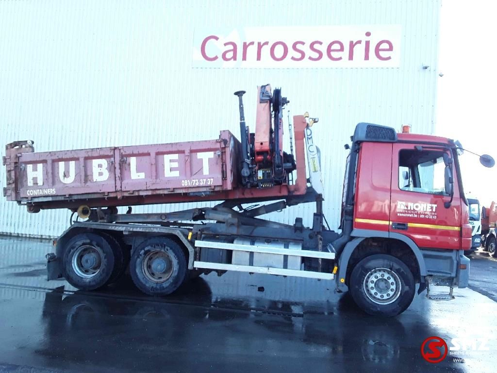 Mercedes Actros 3341 Pk13001k lamew steel top box/crane